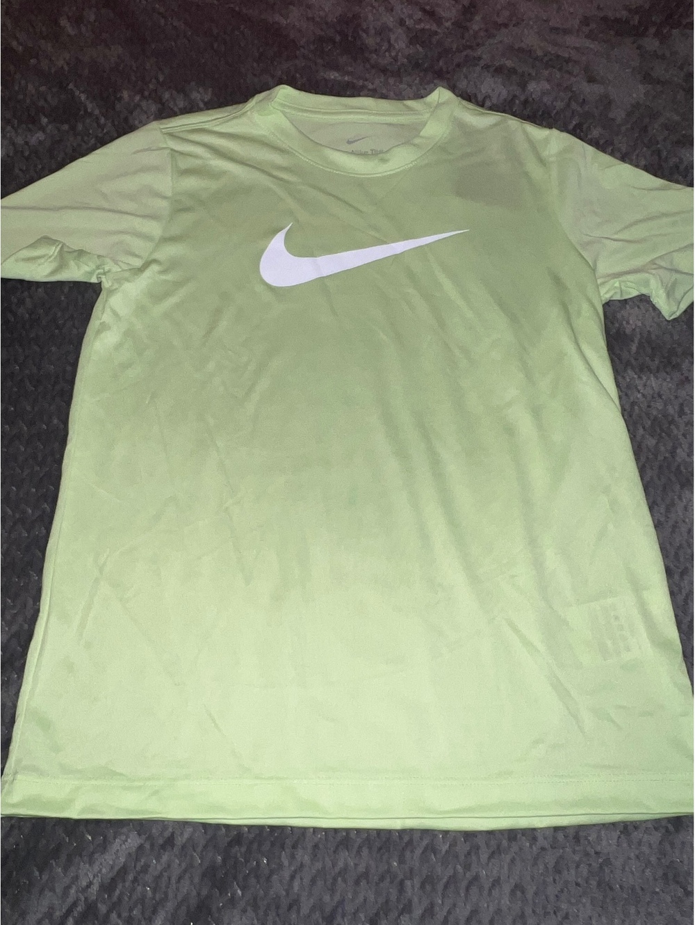 Nike athletic shirt, youth boys M, neon green [COPY]